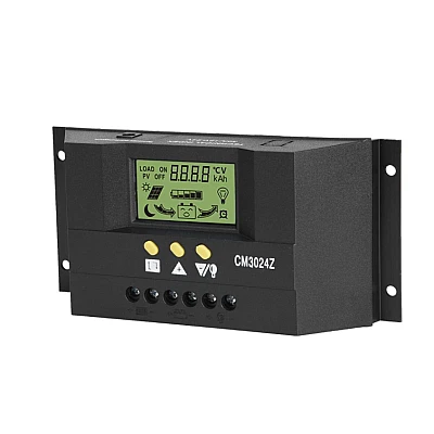 Controler solar 30A CM3024Z / 12V-24V regulator pentru panou fotovoltaic Controler solar 30A CM3024Z / 12V-24V regulator pentru panou fotovoltaic