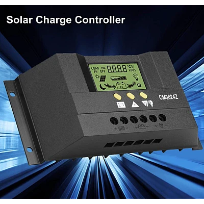 Controler solar 30A CM3024Z / 12V-24V regulator pentru panou fotovoltaic Controler solar 30A CM3024Z / 12V-24V regulator pentru panou fotovoltaic