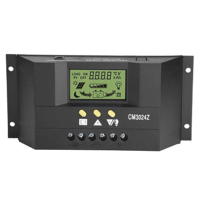 Controler solar 30A CM3024Z / 12V-24V regulator pentru panou fotovoltaic Controler solar 30A CM3024Z / 12V-24V regulator pentru panou fotovoltaic