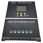 Controler solar 12V/24V/36V/48V 100A display LCD cu 7 moduri de functionare