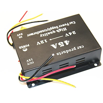 Convertor Auto 45A pentru Tensiune 24V - 12V Convertor Auto 45A pentru Tensiune 24V - 12V