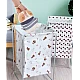Cos pentru rufe, Metalic-Textil, 54 x 33 cm, Multicolor Cos pentru rufe Metalic-Textil 54 x 33 cm Multicolor