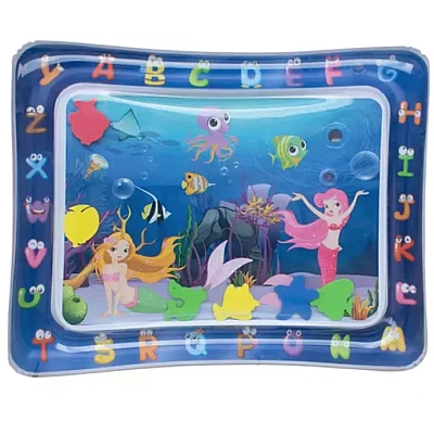 Covoras cu apa senzoriala pentru bebelusi 60x51x8 cm Gonflabil