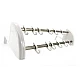 Cuier dublu pentru montare pe usa, 14 x 55 cm Cuier dublu pentru montare pe usa, 14 x 55 cm