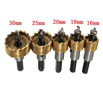 Cutie 5 freze pentru metal 16-30mm Cutie 5 freze pentru metal 16-30mm