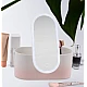 Cutie organizator depozitare farduri pentru calatorie cu oglinda cosmetica Cutie organizator depozitare farduri pentru calatorie cu oglinda cosmetica