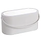 Cutie organizator depozitare farduri pentru calatorie cu oglinda cosmetica Cutie organizator depozitare farduri pentru calatorie cu oglinda cosmetica