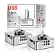 Set 2 Becuri Xenon D5S putere 55W culoare 6000k +220% pentru Faruri Auto 9000 Lumeni Set 2 Becuri Xenon D5S putere 55W culoare 6000k +220% pentru Faruri Auto 9000 Lumeni