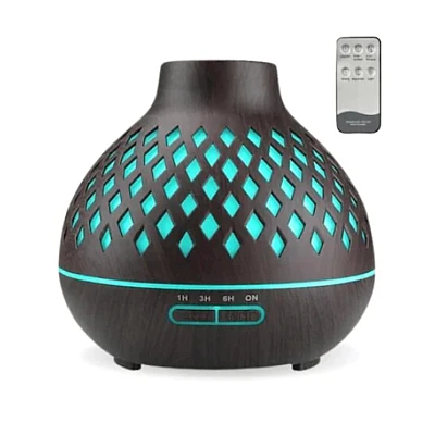 Difuzor de aromaterapie cu telecomanda rezervor 400ml Difuzor de aromaterapie cu telecomanda rezervor 400ml