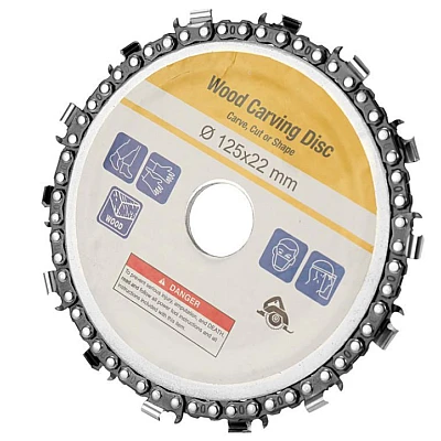 Disc Flex 125x22mm cu Lant pentru Lemn