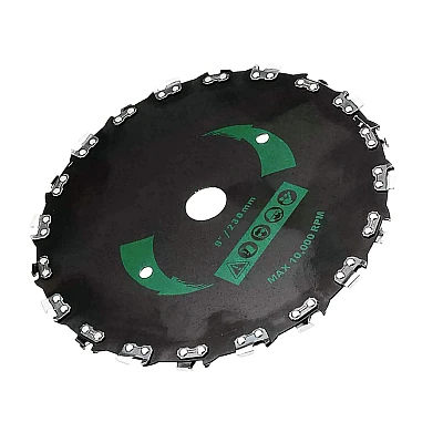 Disc Motocoasa cu Dinti Lant Drujba 230x 20T Negru Disc Motocoasa cu Dinti Lant Drujba 230x 20T Negru