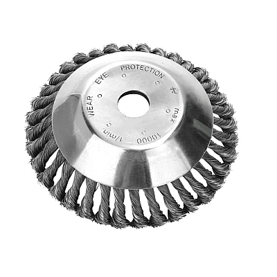 Disc Perie Sarma pentru Motocoasa de Umar 200mm 8" Disc Perie Sarma pentru Motocoasa de Umar 200mm 8"