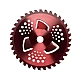 Disc vidia pentru motocositoare 230 x 36 T cu 3 aripioare