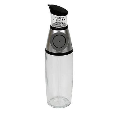Dispenser pentru ulei si otet 500 ml cu buton Dispenser pentru ulei si otet 500 ml cu buton