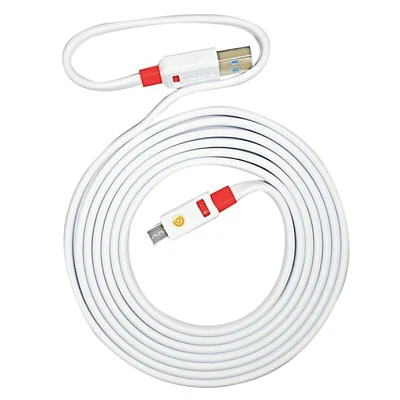 Cablu de date/incarcare MicroUSB lungime cablu 3 metri Flat USB Cable Cablu de date/incarcare MicroUSB lungime cablu 3 metri Flat USB Cable