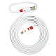 Cablu de date/incarcare MicroUSB lungime cablu 3 metri Flat USB Cable Cablu de date/incarcare MicroUSB lungime cablu 3 metri Flat USB Cable