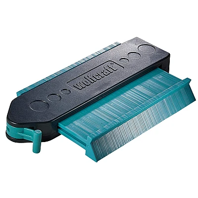 Contur din plastic Profilare Ecartament negru WolfCraft Mare