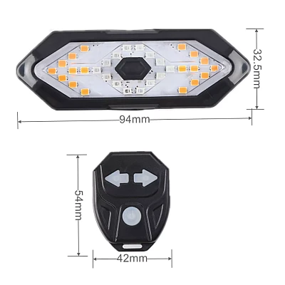 Semnalizare Bicicleta FY-1820 cu Telecomanda Wireless Semnalizare Bicicleta FY-1820 cu Telecomanda Wireless