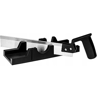 Fierastrau cu suport de plastic pentru taiat la unghi 300x100MM Fierastrau cu suport de plastic pentru taiat la unghi 300x100MM