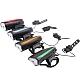 Kit 7588 lanterna pentru bicicletă cu Claxon reincarcabil prin USB Kit 7588 lanterna pentru bicicletă cu Claxon reincarcabil prin USB