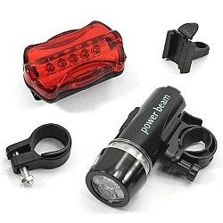Kit WJ-101 lanterna si stop pentru bicicleta  R&D  Power Beam