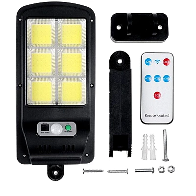 Lampa solara cu senzor 15W RJ-120 HA Lampa solara cu senzor 15W RJ-120 HA