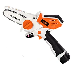 Mini Fierastrau electric ASR -CS18 portabil cu 2 acumulatori  si aparatoare lant