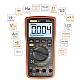 Multimetru Digital YI-2108 Auto Profesional Universal Multimetru Digital YI-2108 Auto Profesional Universal