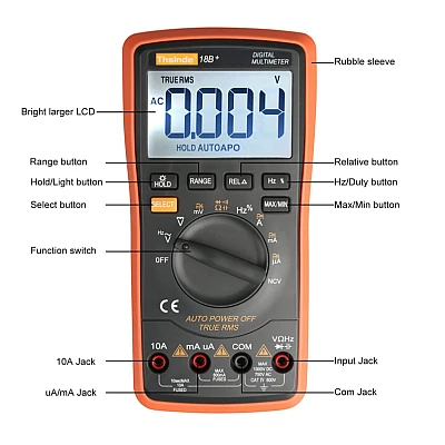 Multimetru Digital YI-2108 Auto Profesional Universal Multimetru Digital YI-2108 Auto Profesional Universal
