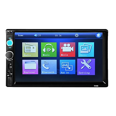Player auto 7010B Touch screen 7" cu Bluetooth si USB Mp5 Player auto 7010B Touch screen 7" cu Bluetooth si USB Mp5