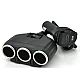 Priza auto 12V/24V Olesson 1634 cu 4 intrari 120W negru Priza auto 12V/24V Olesson 1634 cu 4 intrari 120W negru