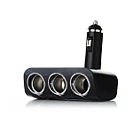 Priza auto 12V Olesson 1520 cu 3 intrari 120W negru Priza auto 12V Olesson 1520 cu 3 intrari 120W negru