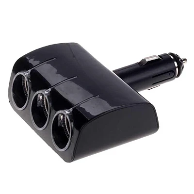 Priza auto 12V Olesson 1520 cu 3 intrari 120W negru Priza auto 12V Olesson 1520 cu 3 intrari 120W negru