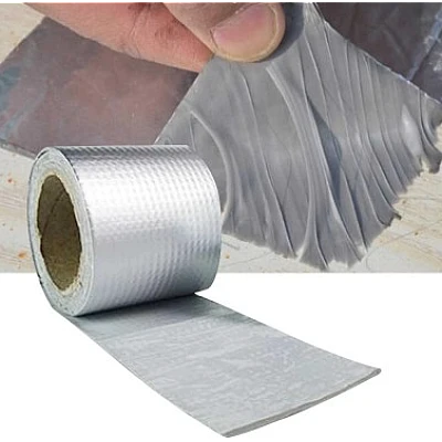 SCOCH Banda Autoadeziva din Aluminiu Izolanta Termic 50mm x 3M SCOCH Banda Autoadeziva din Aluminiu Izolanta Termic 50mm x 3M