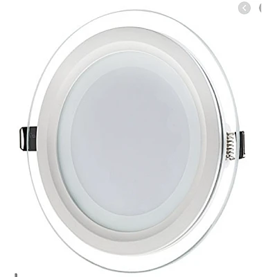 Aplica Rotunda 12W Led MAT incastrabila in tavan fals si rigips margine sticla Aplica Rotunda 12W Led MAT incastrabila in tavan fals si rigips margine sticla