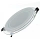 Aplica Rotunda 12W Led MAT incastrabila in tavan fals si rigips margine sticla Aplica Rotunda 12W Led MAT incastrabila in tavan fals si rigips margine sticla