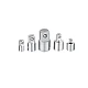 Set 5 Piese Adaptor Chei Tubulare Set 5 Piese Adaptor Chei Tubulare