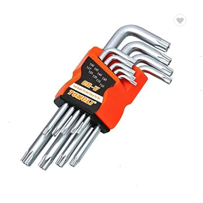 Set 9 Chei Imbus Torx STEA SCURTE Cr-v T10-T50