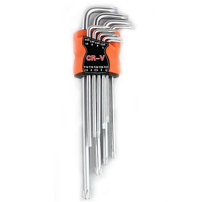 Set 9 Chei Imbus Torx STEA EXTRA LUNGI Cr-v T10-T50 Set 9 Chei Imbus Torx STEA EXTRA LUNGI Cr-v T10-T50