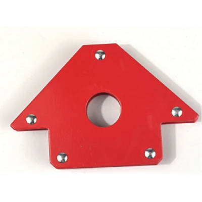 Suport magnetic pentru sudură în unghi roșu 4” Suport magnetic pentru sudură în unghi roșu 4”