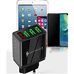 Incarcator PRIZA 3 USB cu DISPLAY LED Inteligent negru Adaptor 220V Incarcator PRIZA 3 USB cu DISPLAY LED Inteligent negru Adaptor 220V