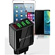 Incarcator PRIZA 3 USB cu DISPLAY LED Inteligent negru Adaptor 220V Incarcator PRIZA 3 USB cu DISPLAY LED Inteligent negru Adaptor 220V