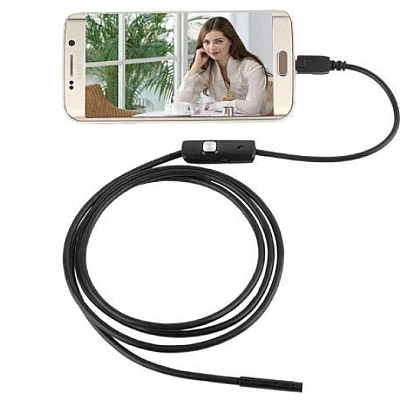 Endoscop Android/ PC 1 METRU Camera Waterproof conectare MicroUsb Endoscop Android/ PC 1 METRU Camera Waterproof conectare MicroUsb
