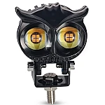 Proiector LED auto cu 2 FAZE putere 30W 6000K model bufnita