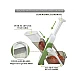 Feliator de legume pliabil tip mandolina cu 4 functii tava de colectare SR 266 Feliator de legume pliabil tip mandolina cu 4 functii tava de colectare SR 266