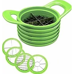 Feliator fructe/legume multifunctional verde