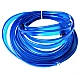 Fir neon ALBASTRU lumina ambientala auto USB 5 METRI
