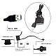 Fir neon ALBASTRU lumina ambientala auto USB 5 METRI