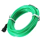 Fir neon VERDE lumina ambientala auto USB 5 METRI