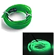Fir neon VERDE lumina ambientala auto USB 5 METRI